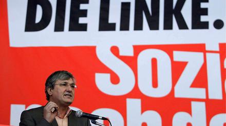Bernd Riexinger aus Baden-Württemberg will Bundesvorsitzender der Linken werden.