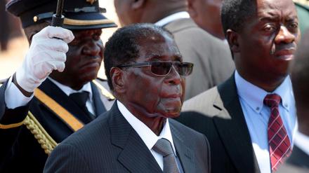 Seit 36 Jahren an der Macht: Sibabwes Präsident Robert Mugabe.