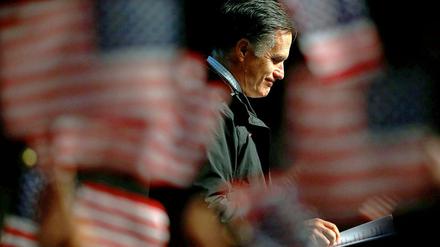 Herausforderer Mitt Romney wenige Tage vor der US-Präsidentschaftswahl.