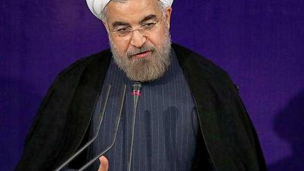 Der iranische Präsident Ruhani.