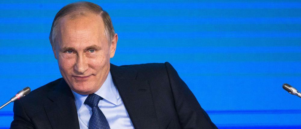 Wladimir Putin, Präsident Russlands.