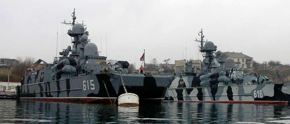 Sewastopol. In der größten Stadt der Krim liegt – jahrzehntelang vertraglich gesichert – die russische Schwarzmeerflotte.