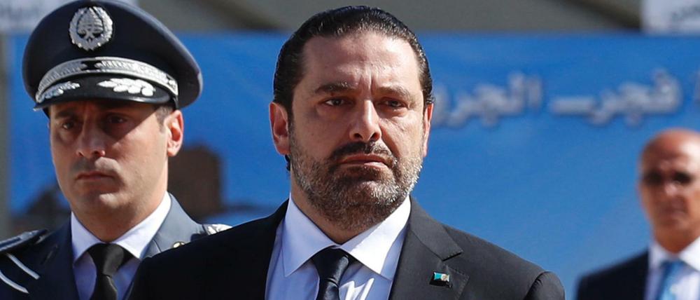 Rückzug nach nur einem Jahr: Saad al-Hariri.