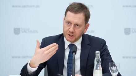Michael Kretschmer (CDU), Ministerpräsident von Sachsen, will die Atomkraft künftig nicht völlig ausschließen.