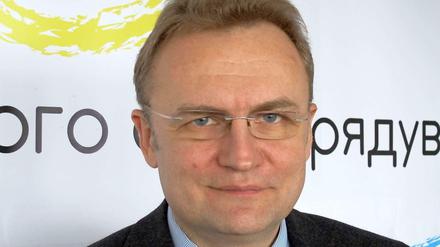 Andrej Sadowy ist Bürgermeister von Lemberg (Lwiw)
