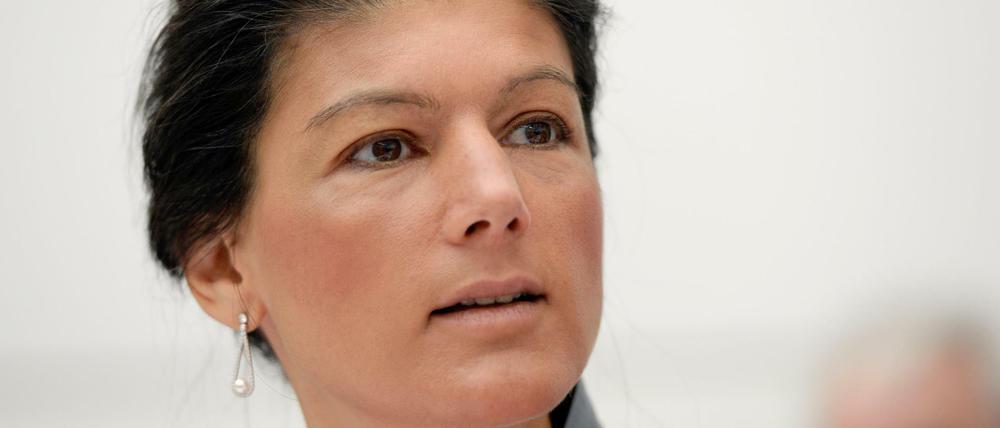 Linke-Fraktionschefin Sahra Wagenknecht