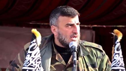 Rebellenchef Sahran Allusch wurde bei einem Luftangriff getötet.