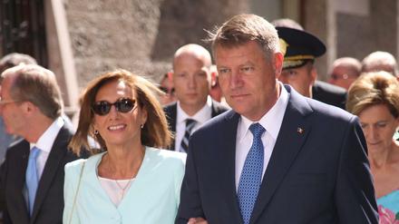 Rumäniens Staatspräsident Klaus Johannis und seine Frau Carmen besuchten im Juli die Salzburger Festspiele.