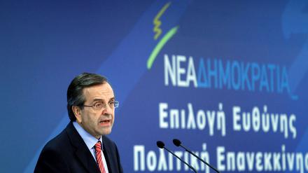 Der griechische Ministerpräsidetn Antonis Samaras hat Angst vor "Weimarer Verhältnissen".