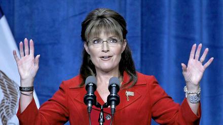 Sarah Palin heizt den Republikanern in Iowa ein.