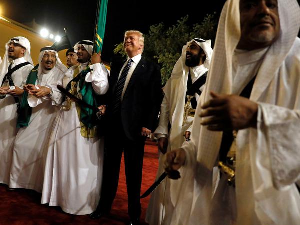 Treuer Verbündeter. Eine seiner ersten Reisen führte US-Präsident Trump nach Saudi-Arabien. 