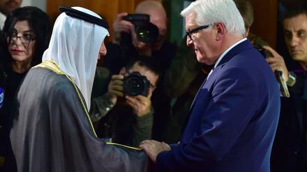 Der saudische Außenminister Adel Al-Dschubair traf sich in Berlin mit seinem deutschen Kollegen Frank-Walter Steinmeier.