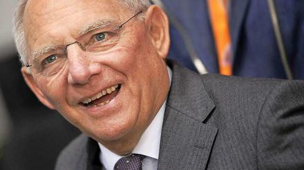 Ist zufrieden: Bundesfinanzminister Wolfgang Schäuble (CDU).