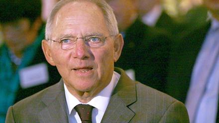 Wolfgang Schäuble wurde mir dem Karlspreis geehrt.