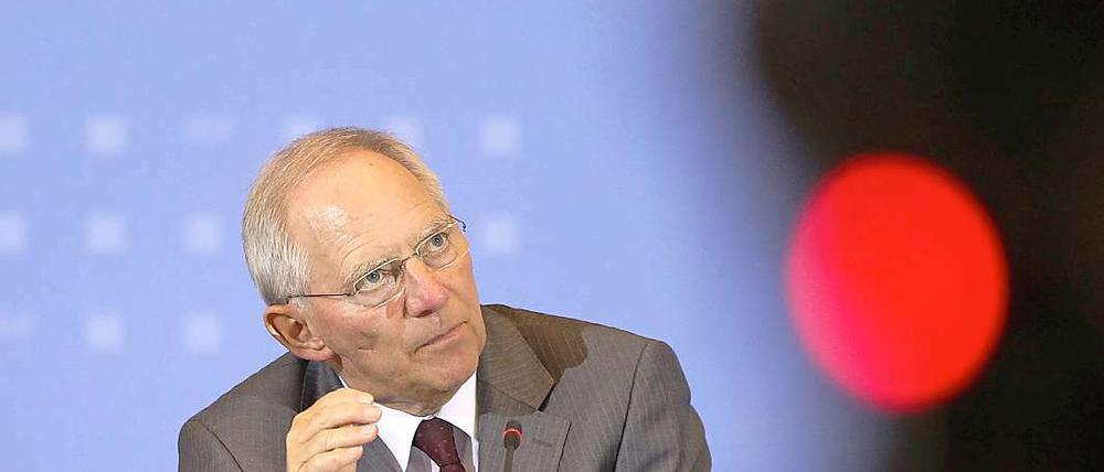 Wolfgang Schäuble gilt als aussichtsreicher Kandidat für den Posten des Eurogruppen-Vorsitzes.