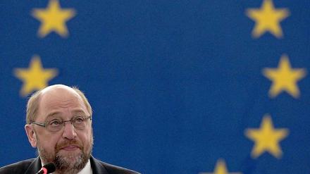 Ehrung in Aachen: EU-Parlamentspräsident Martin Schulz.