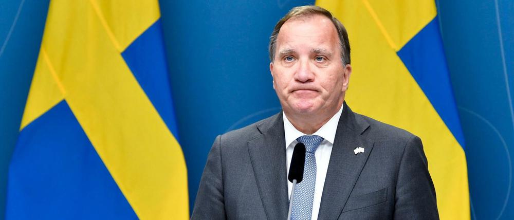 Eine Woche nach einem Misstrauensvotum im Parlament hat Stefan Löfven seinen Rücktritt eingereicht.