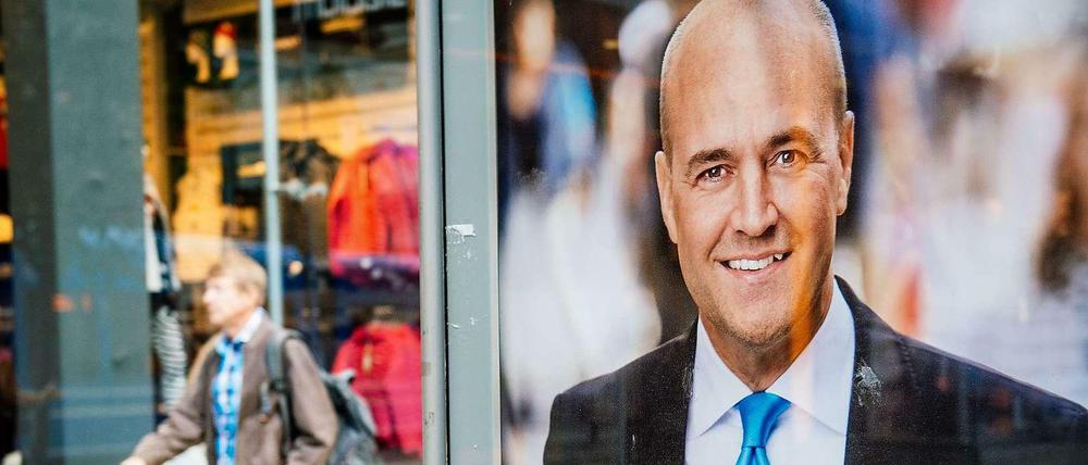 Der schwedische Konservative Fredrik Reinfeldt ist wieder siegesgewiss.