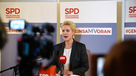 Gemeinsam voran will Manuela Schwesig jetzt mit der Linkspartei.