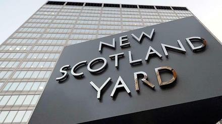 Dei neue Zentrale des Scotland Yard in London.