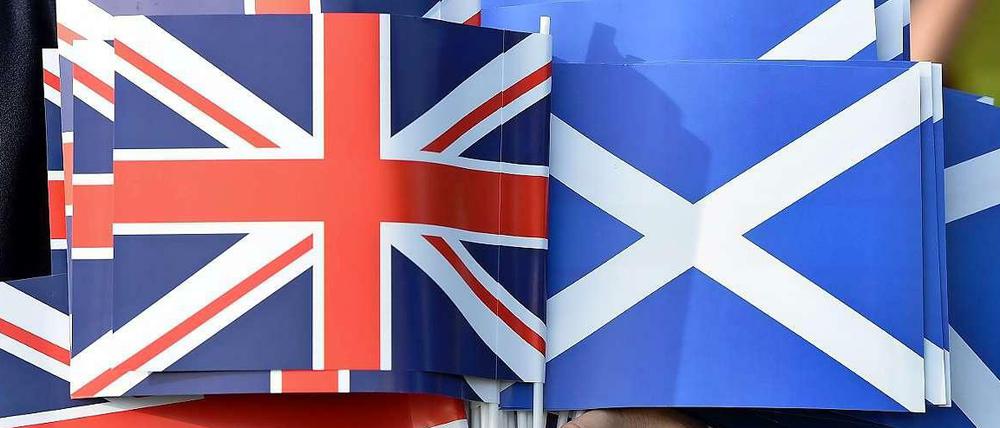 Es bleibt bei der seit 1707 bestehenden Vereinigung zwischen England und Schottland.