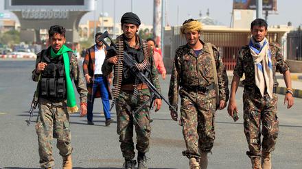 Die Huthis stehen unter Verdacht, einen Öltanker angegriffen zu haben.