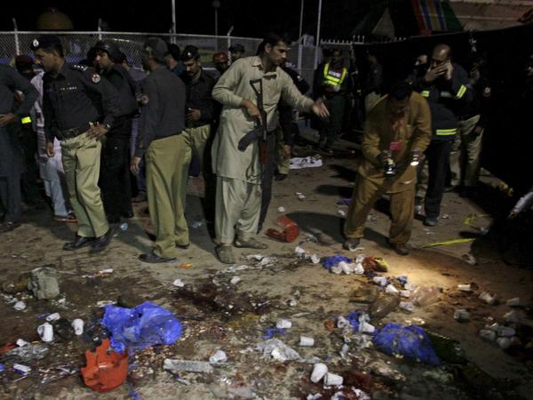 Viele Tote in Pakistan nach einem Selbstmordanschlag in der Stadt Lahore.
