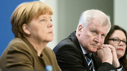 Nah und fern zugleich - das Verhältnis zwischen Horst Seehofer und Angela Merkel ist ambivalent. 