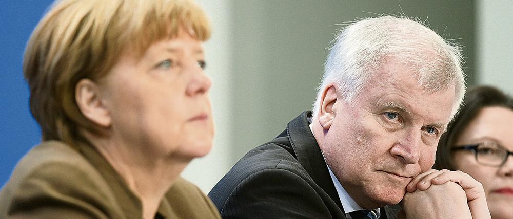 Nah und fern zugleich - das Verhältnis zwischen Horst Seehofer und Angela Merkel ist ambivalent. 