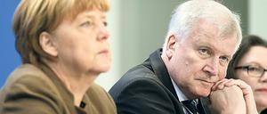 Bundeskanzlerin Angela Merkel (CDU), der CSU-Vorsitzende Horst Seehofer und SPD-Chefin Andrea Nahles.