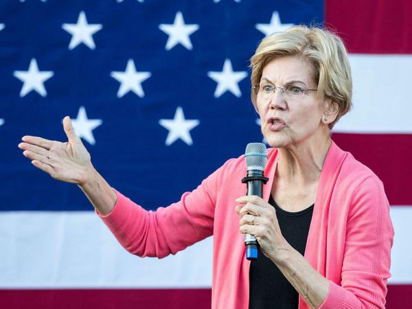 Im Rennen für die Präsidentschaftskandidatur: Elizabeth Warren 