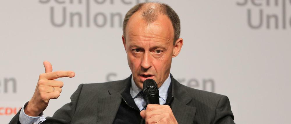 Ex-Unionsfraktionschef Friedrich Merz. 