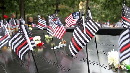 Gedenken an die Opfer der 9/11-Terroranschläge in New York 