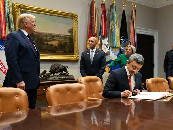 Die Unterzeichnung der Friedensverträge zwischen Israel und den VAE und Bahrain fand am 15. September im Weißen Haus statt. 