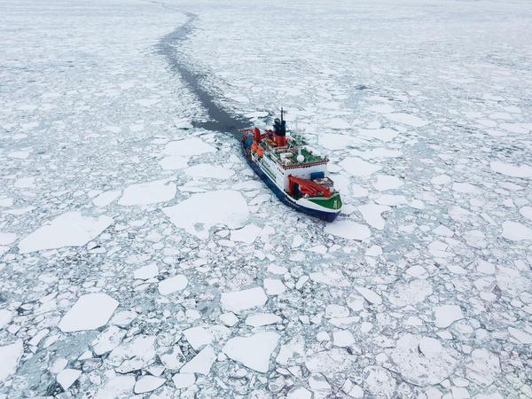 Im vergangenen Jahr schrumpfte das Eis in der Arktis auf die zweitkleinste jemals gemessene Fläche. 