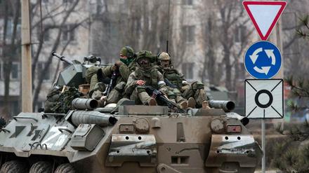 Russische Truppen führen seit vier Wochen Krieg in der Ukraine.