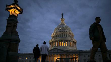 Das Capitol, Sitz des US-Kongresses in Washington.