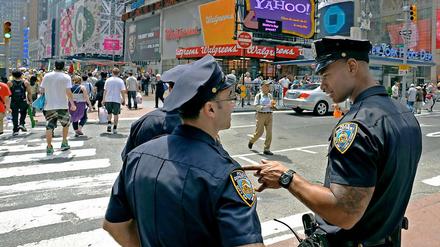 Die erhöhten Sicherheitsvorkehren in New York haben offenbar gefruchtet. Die Polizei nahm einen Tatverdächtigen fest.