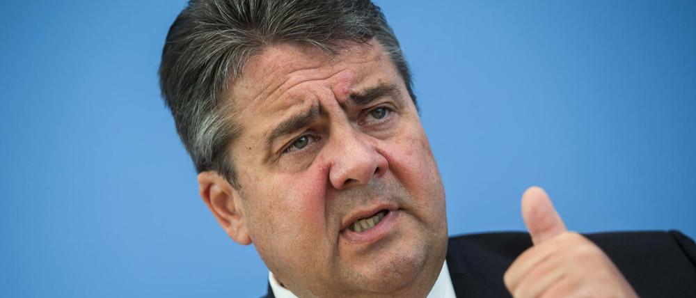 Bundeswirtschaftsminister Sigmar Gabriel (SPD).
