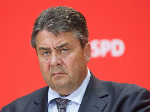 Sigmar Gabriel (SPD), Wirtschaftsminister. 