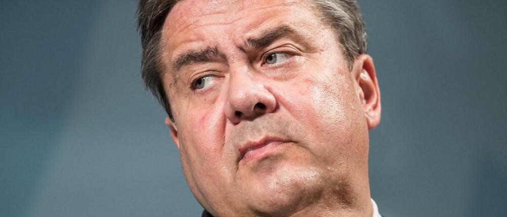 Reist als erster deutscher Minister seit Trumps Amtsantritt in die USA: Sigmar Gabriel (SPD).