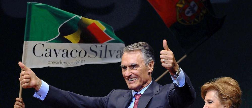 Silva ist laut Prognosen im Amt bestätigt worden.