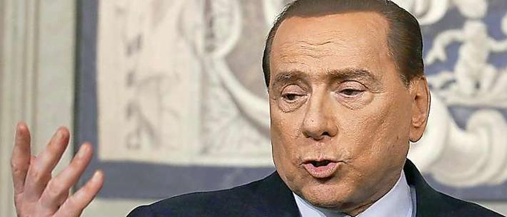 In erster Instanz verurteilt: Italiens früherer Regierungschef Silvio Berlusconi.