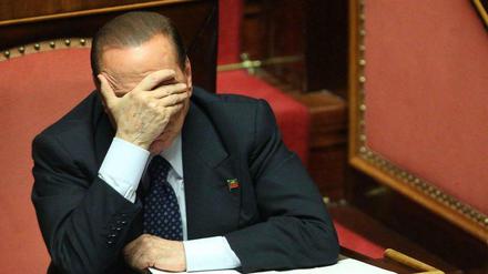 Silvio Berlusconi war vor zwei Monaten bereits definitiv wegen Steuerhinterziehung verurteilt worden.