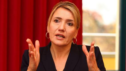 Simone Peter, seit Oktober 2013 Bundesvorsitzende der Partei Bündnis 90/Die Grünen 