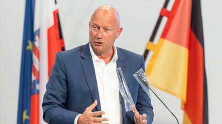 Thomas Kemmerich, Fraktions- und Landesvorsitzender der FDP, bei einer Sitzung des Thüringer Landtags.