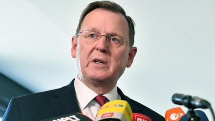 Bodo Ramelow (Die Linke) will wieder Ministerpräsident von Thüringen werden.