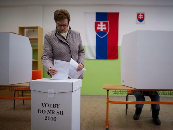 Die regierenden Sozialdemokraten verlieren stark bei den Wahlen in der Slowakei.