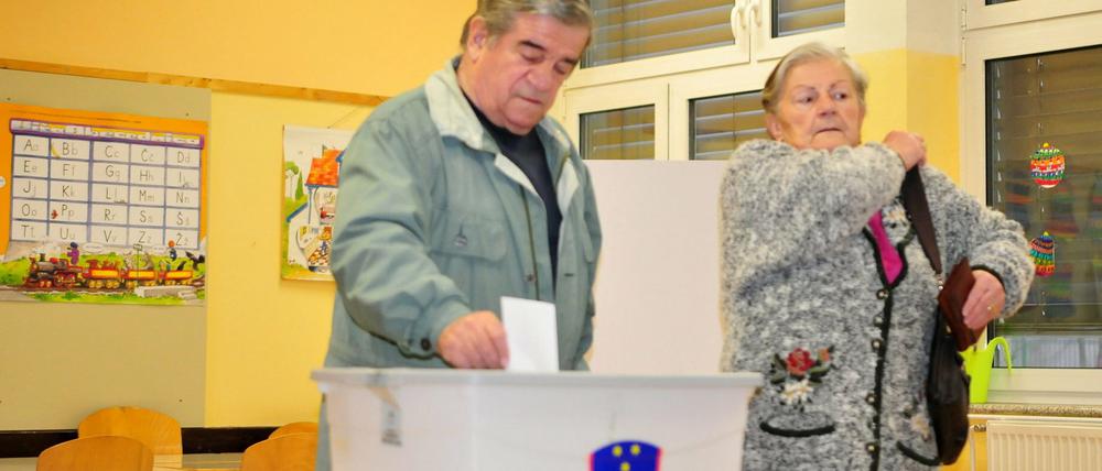 Slowenien stimmte in einem Referendum gegen die gleichgeschlechtliche Ehe.