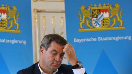 Sucht bereits nach Schuldigen: Markus Söder, Ministerpräsident von Bayern.